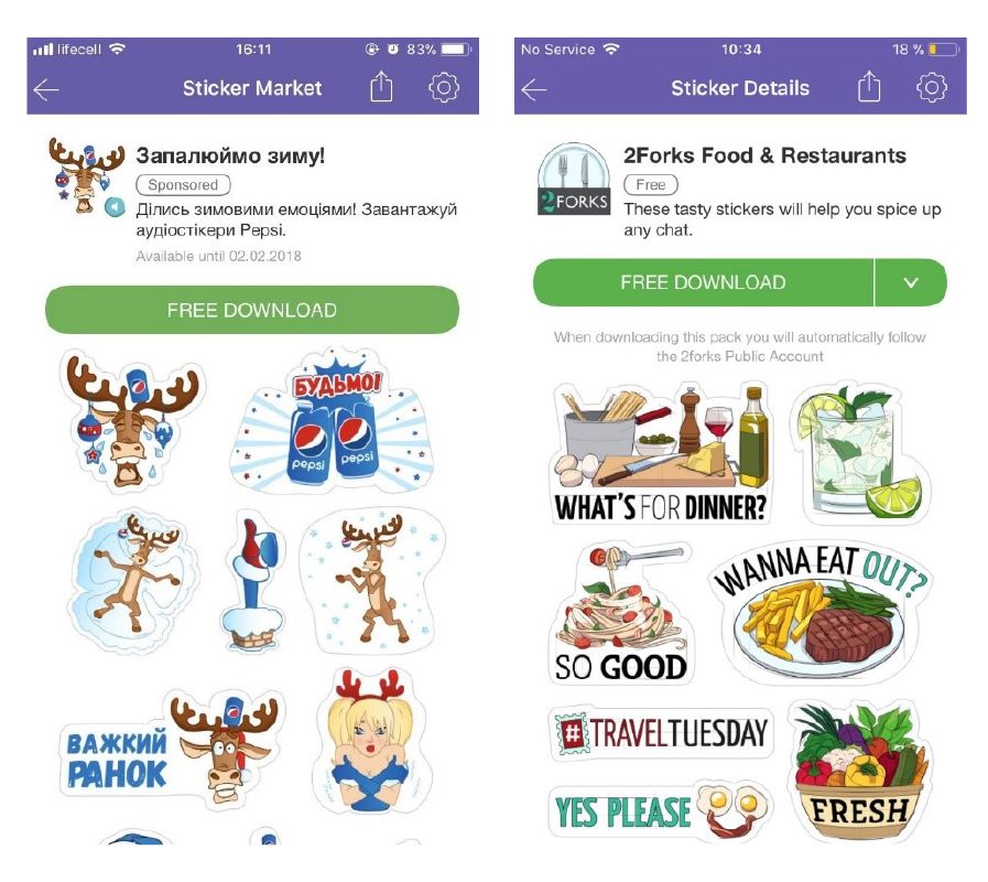 Pepsi Viber sticker pack how viber stickers enable companies to engage with their customers