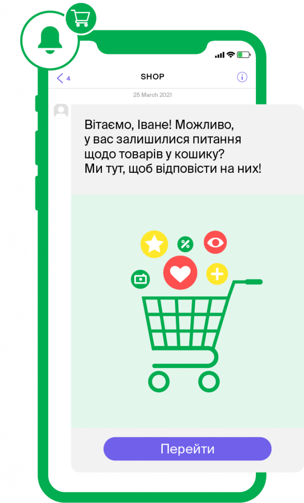 ua shopping cart mobile viber