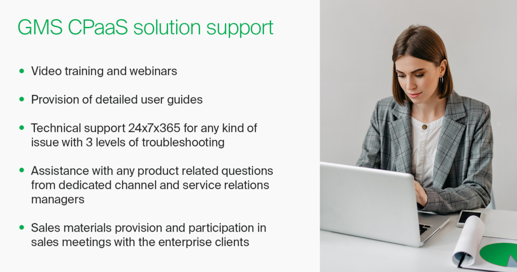 GMS CPaaS solution support